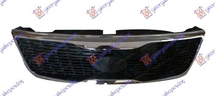 Kia sorento 2012-2014 (xm) PVC MASKA (HROM OKVIR)