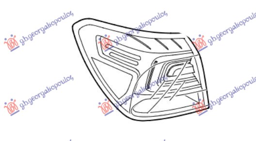 Kia stonic 17- STOP LAMPA SPOLJASNJA (O)