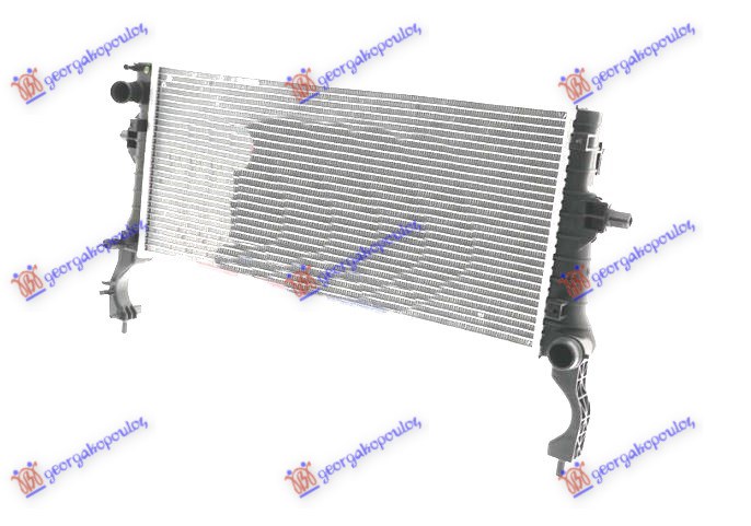 Kia xceed 2019-2022 (cd) HLADNJAK MOTORA 1.6 DIZEL (650x288x36) SA CEVI (VALEO)