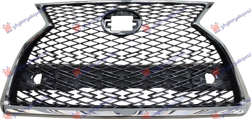 Lexus rx 20-23 PVC MASKA HROM (PDS SENZOR) (F SPORT)