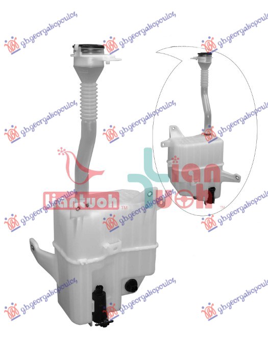 Lexus rx 20-23 POSUDA ZA TECNOST BRISACA (GRLO) (POKLOPAC) (MOTOR) (PRSKALICE FAROVA)