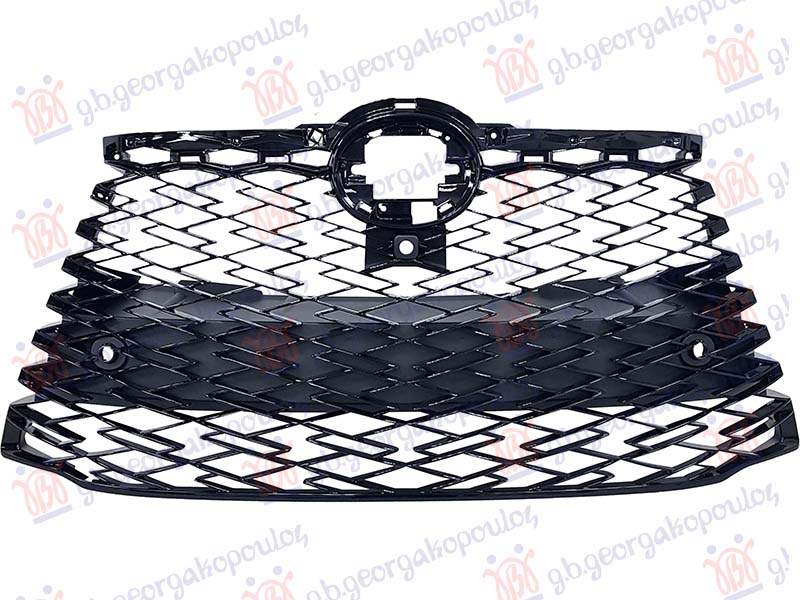 Lexus rx 2023- (la1/lh1) PVC MASKA DONJA CRNA (2 PDC SENZORA) (KAMERA) (F-SPORT)