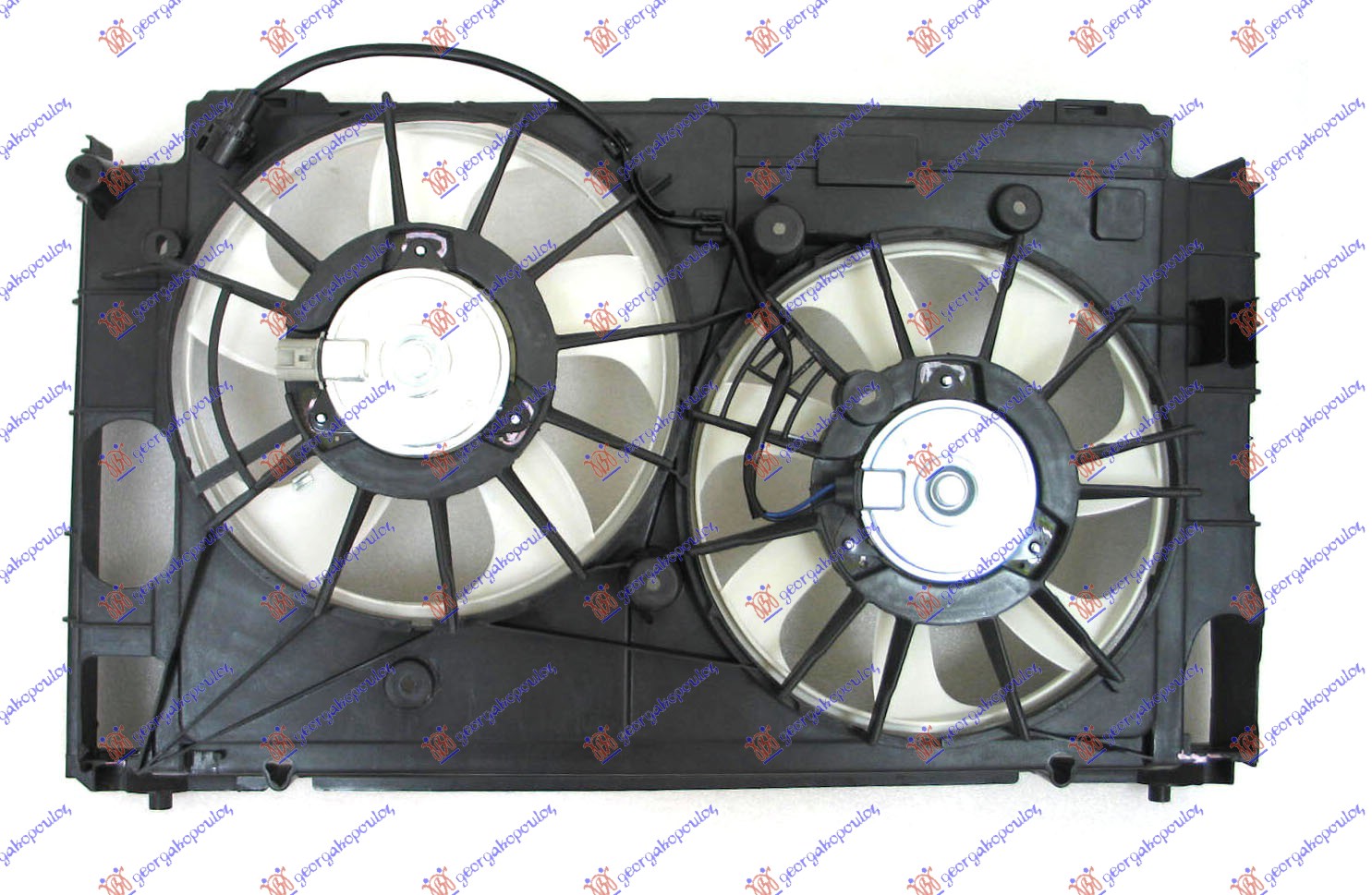 Lexus ct 200h 14- VENTILATOR (DUPLI) KOMPLET