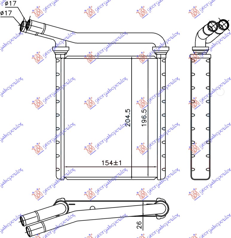 Lexus ct 200h 10-14 GREJAC KABINE (BR) (154x197x26)