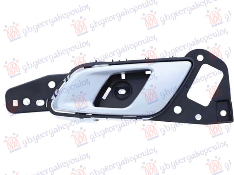 Mazda p/u 2/4wd bt-50 2013-2020 (cd/un) KVAKA PREDNJIH VRATA UNUTRASNJA SREBRNA/CRNA 2016-