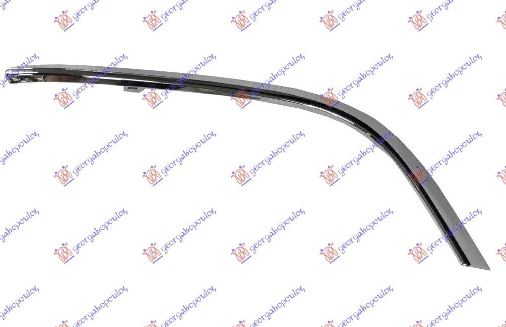 Mazda 6 2016-2018 (gj/gl) LAJSNA RESETKE PREDNJEG BRANIKA HROM