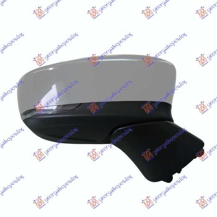 Mazda 6 2016-2018 (gj/gl) RETROVIZOR ELEKTRICNI SA GREJACEM PM (ELEKTRO-SKLOPIV) (MIGAVAC) (MRTAV UGAO) (KONVEKSNO STAKLO)