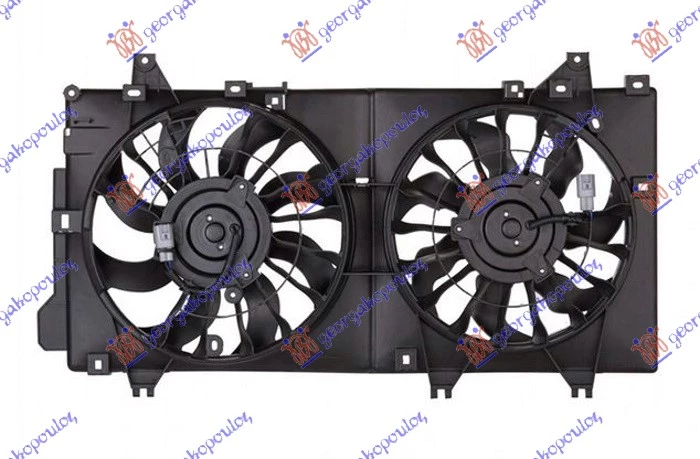 Mazda 3 sdn-h/b (bm) 13-16 VENTILATOR DUPLI BENZIN(2+2 PIN)