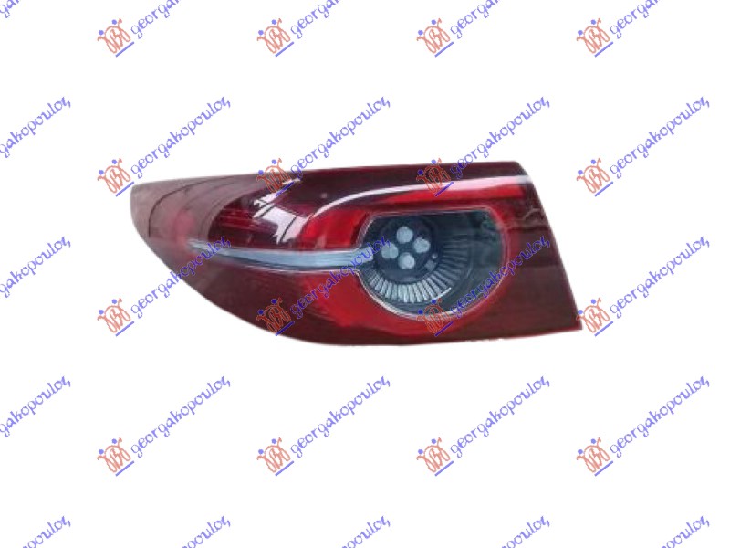 Mazda 3 sdn 19- STOP LAMPA SPOLJASNJA LED (DEPO)