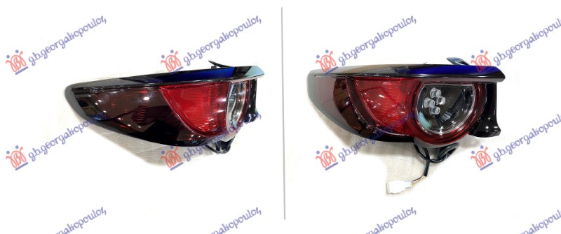 Mazda 3 h/b 19- STOP LAMPA SPOLJASNJA LED (DEPO)