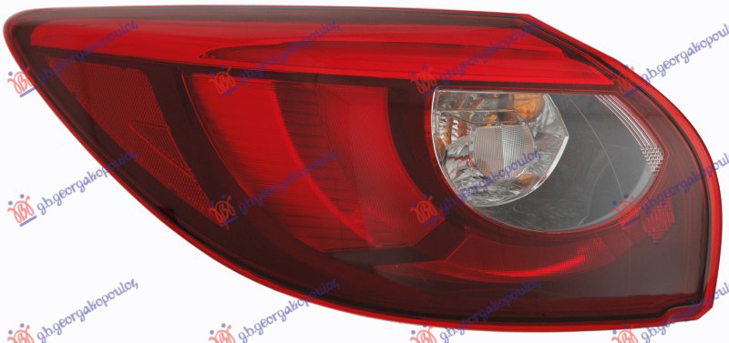 Mazda cx5 13-17 STOP LAMPA SPOLJASNJA SA LED 15- (DEPO)