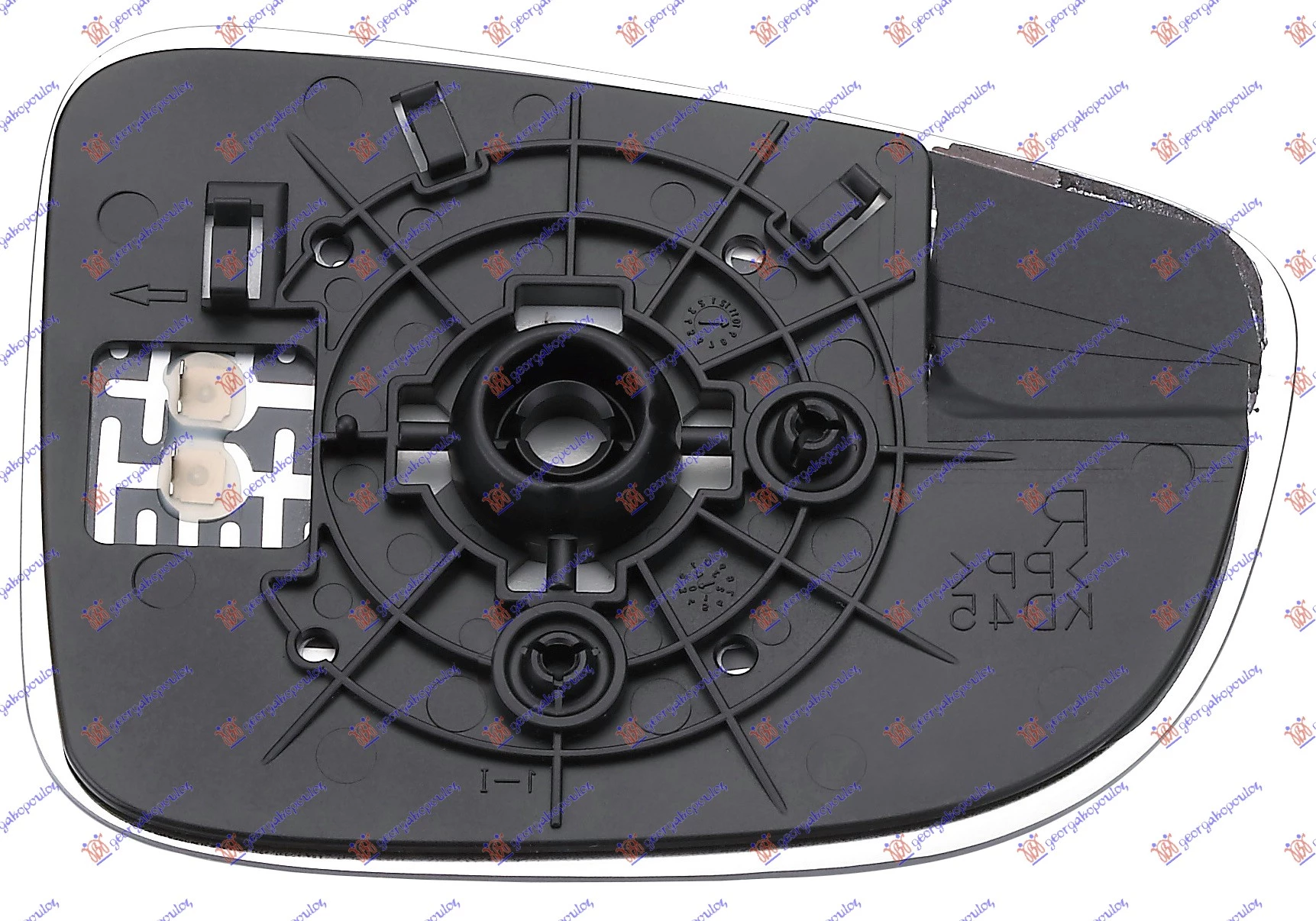 Mazda cx5 11-17 STAKLO RETROVIZORA SA GREJACEM -15 (ASFE