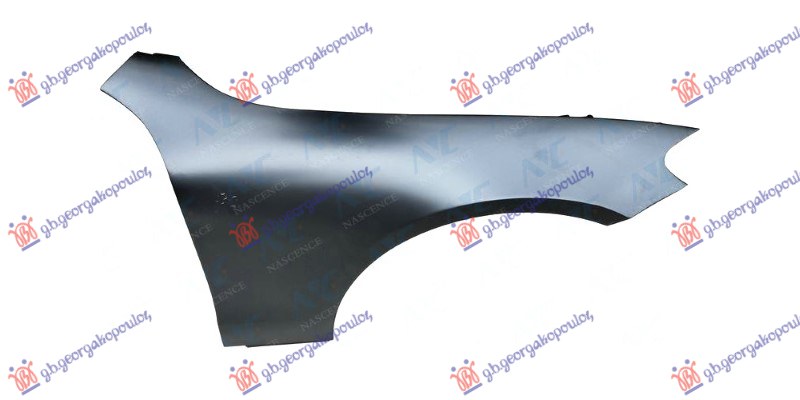 Mercedes e class coupe/cabrio 2016-2020 (c/a238) KRILO ALUMINIJUM (neofarbano)