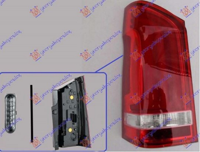 Mercedes vito (w447) 15- STOP LAMPA (1 VRATA)