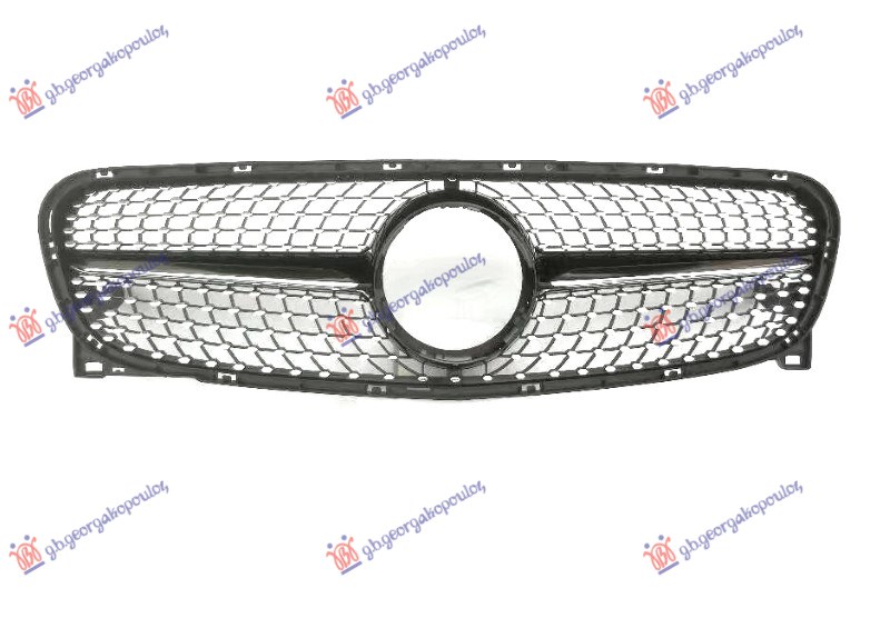 Mercedes gla 2014-2017 (x156) PVC MASKA CRNA LAJSNA (DIAMONT TIP)