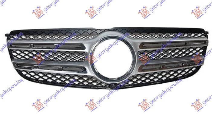 Mercedes gls (x166) 15-19 PVC MASKA KOMPLET (KAMERA) (AMG-LINE)