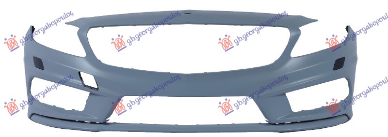 Mercedes a class 2012-2015 (w176) PREDNJI BRANIK PM (PRSKALICE) (AMG LINE)