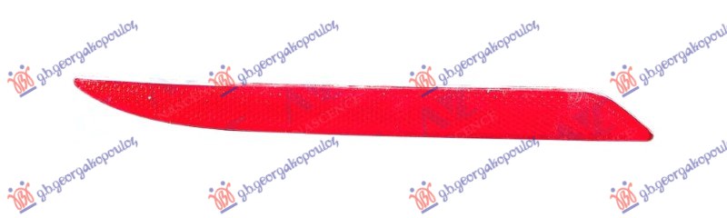 Mercedes a class sedan 2018- (v177) KATADIOPTER U ZADNJEM BRANIKU (AMG)