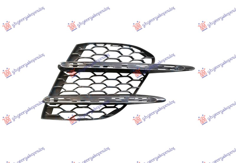 Mercedes s class 2020- (w223) RESETKA PREDNJEG BRANIKA (OTVOR ZA HROM LAJSNU) (AMG)