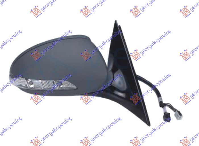 Mercedes cls coupe 2004-2008 (w219) RETROVIZOR ELEKTRICNI SA GREJACEM PM (MEMORIJA) (MIGAVAC) (SVETLO) (ASFERICNO STAKLO)