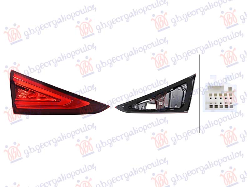 Mercedes cls coupe 2018- (c257) STOP LAMPA UNUTRASNJA LED (HELLA)