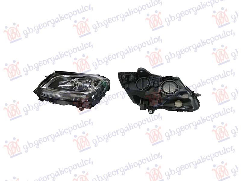 Mercedes c class sdn/s.w. 2018-2021 (w205) FAR SA LED DNEVNIM SVETLOM (H7/H7/PWY24W/LED) (DEPO)