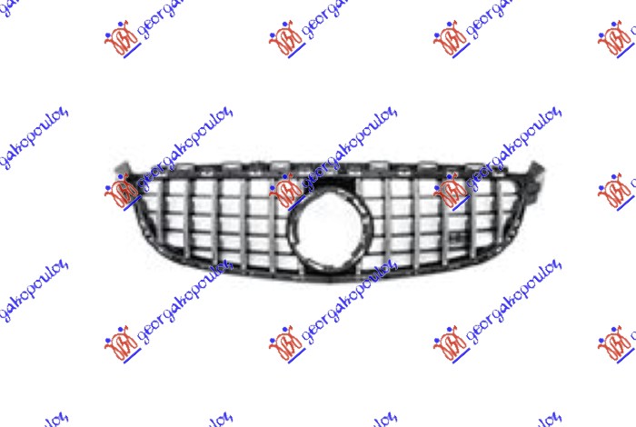 Mercedes c class coupe/cabrio 2018-2021 (c205) PVC MASKA (KAMERA) (C63 GT)