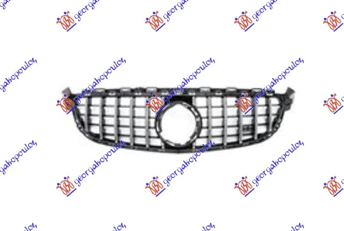 Mercedes c class (c205/a205) coupe/cabrio 18-21 PVC MASKA (C63 GT) (KAMERA)