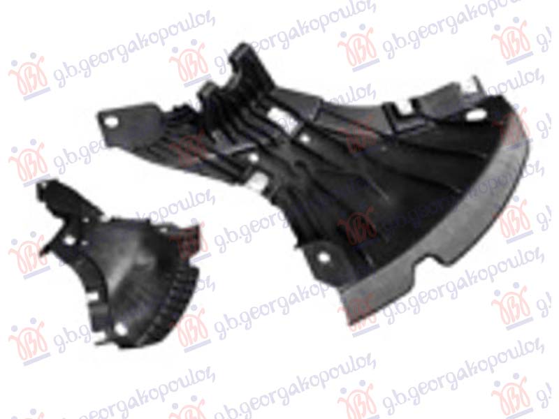 Mercedes c class sdn/s.w. 2021- (w206) POKLOPAC PREDNJEG BRANIKA PLASTICNI