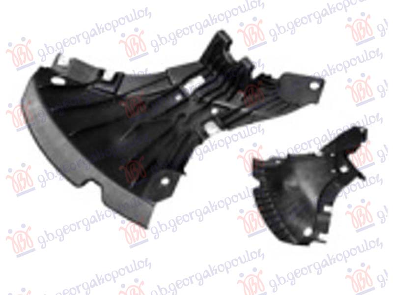 Mercedes c class sdn/s.w. 2021- (w206) POKLOPAC PREDNJEG BRANIKA PLASTICNI