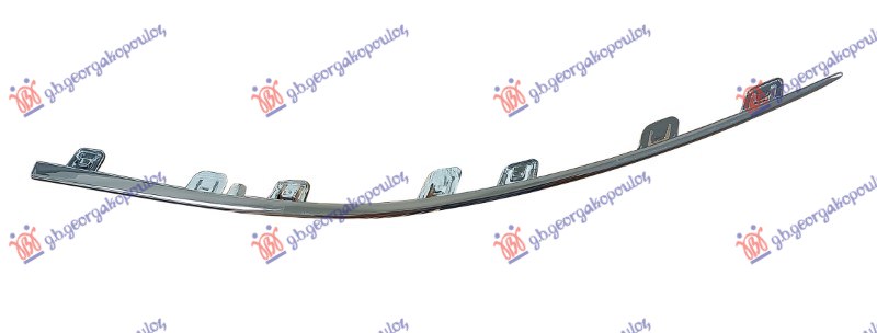 Mercedes c class sdn/s.w. 2021- (w206) LAJSNA RESETKE PREDNJEG BRANIKA DONJA HROM (AMG-LINE)