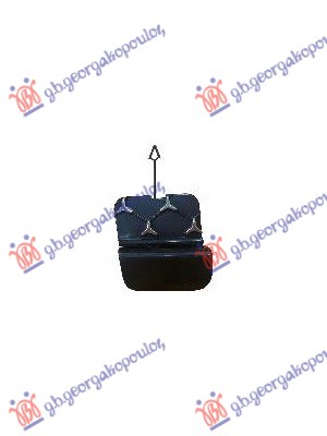 Mercedes c class sdn/s.w. 2021- (w206) POKLOPAC KUKE PREDNJEG BRANIKA SJAJ-CRNI