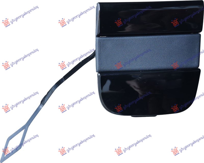 Mercedes c class sdn/s.w. 2021- (w206) POKLOPAC KUKE ZADNJEG BRANIKA CRNI KOMPLET (AMG-LINE) (nije za euro kuku)