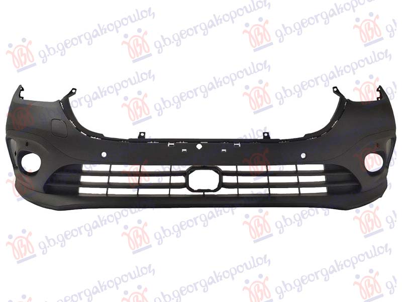 Mercedes citan 2021- (w420) PREDNJI BRANIK (SA RESETKOM) (SA MAGLENKAMA) (6 PDC SENZORA) (VAN)