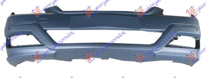 Mercedes b class 2008-2011 (w245) PREDNJI BRANIK PM (BEZ OTVORA ZA LAJSNE) (PRSKALICE) (6 PDC SENZORI)