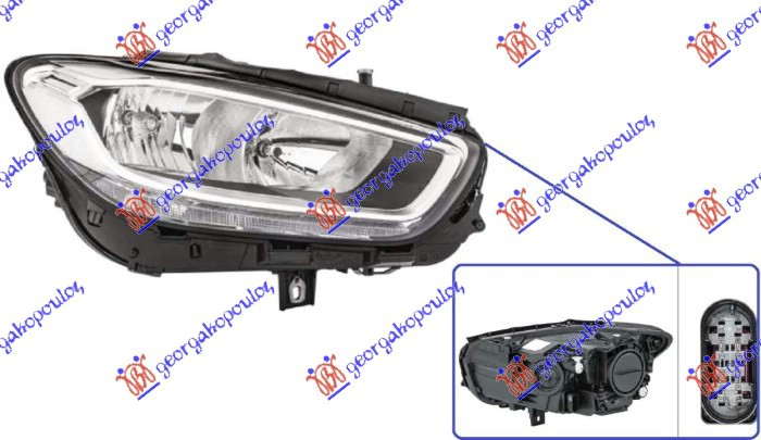 Mercedes b class (w247) 19- FAR EL.SA LED DRL(HELLA)