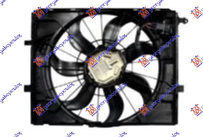 Mercedes e class (w213) 16-20 VENTILATOR KOMPLET 2.0-3.0 BENZIN