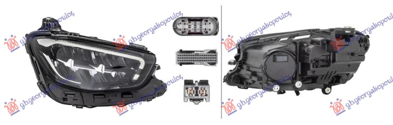 Mercedes e class 2020-2023 (w213) FAR CEO LED HIGH PERFORMANCE (SA MOTOROM) (DEPO)