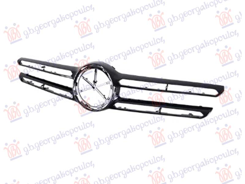 Mercedes glc suv/coupe 2020-2023 (x253/c253) PVC MASKA SPOLJASNJA CRNA (KAMERA)
