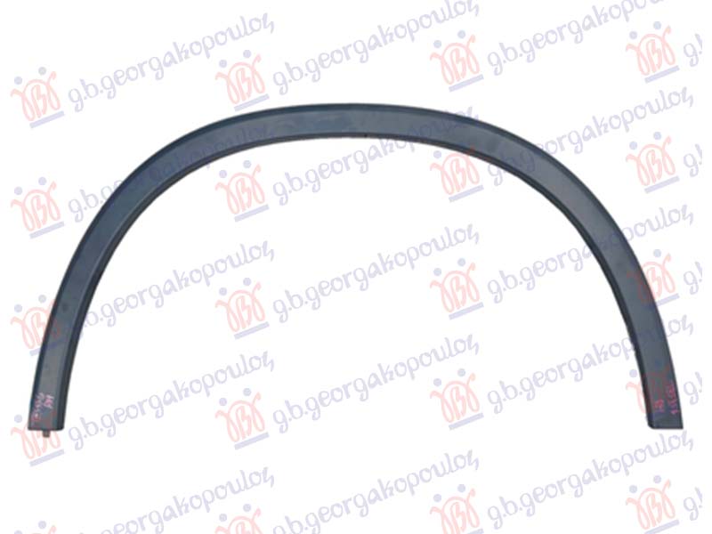 Mercedes glc suv/coupe 2023- (x254/c254) RUB PLASTICNI PREDNJEG BLATOBRANA (AMG-LINE)