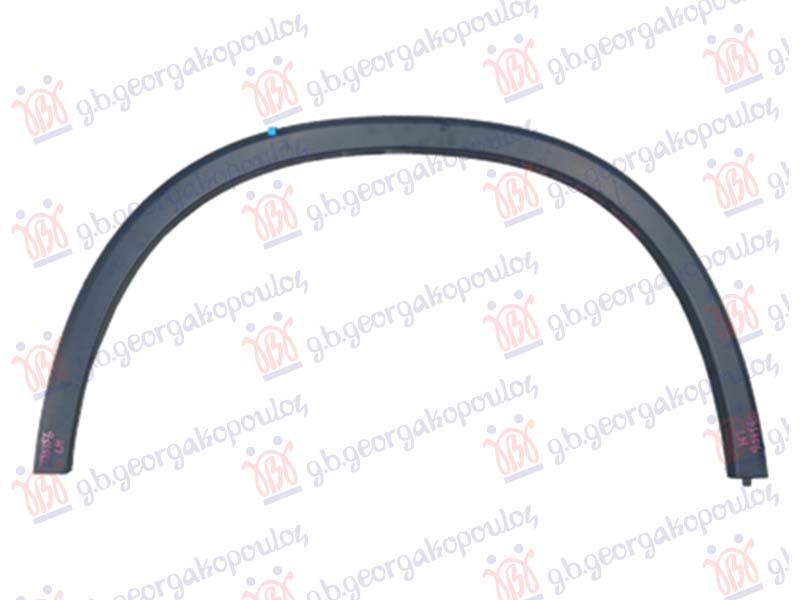 Mercedes glc suv/coupe 2023- (x254/c254) RUB PLASTICNI PREDNJEG BLATOBRANA (AMG-LINE)
