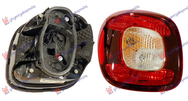 Smart forfour 15- STOP LAMPA (ULO)