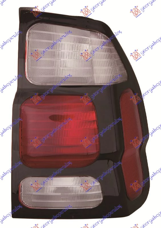 Mitsubishi pajero sport 00-06 STOP LAMPA (BELI MIGAVAC) (DEPO)