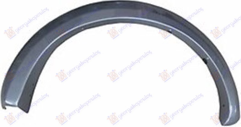 Mitsubishi p/u l200 10-15 RUB PLASTICNI ZADNJEG BLATOBRANA