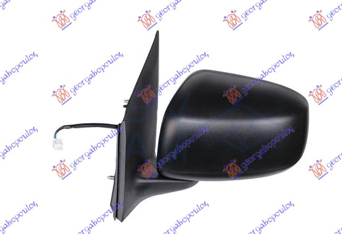 Mitsubishi space star 2016-2020 (a0 a) RETROVIZOR MEHANICKI CRNI (A KVALITET) (KONVEKSNO STAKLO)