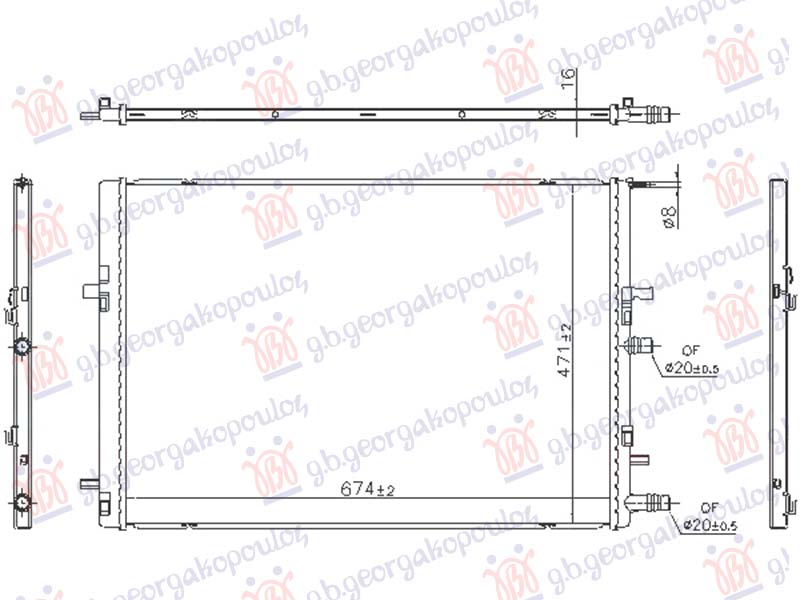 Nissan qashqai 2013-2017 (j11) HLADNJAK MOTORA DODATNI 1.5 DIZEL (674x470)