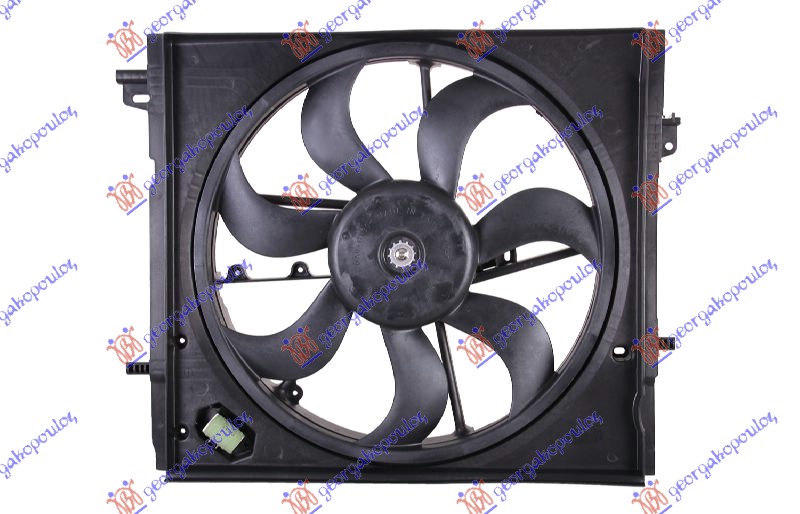 Nissan qashqai 13-17 VENTILATOR KOMPLET BENZIN/DIZEL