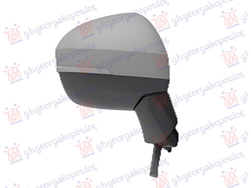 Nissan qashqai 2021-2024 (j12) RETROVIZOR ELEKTRICNI SA GREJACEM prajmer (MIGAVAC) (MRTAV UGAO) (9 PIN) (KONVEKSNO STAKLO)