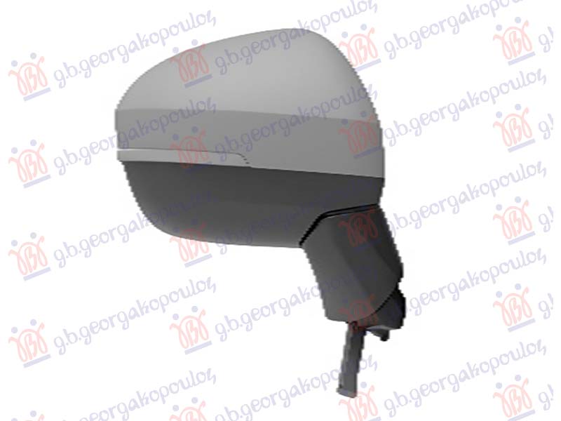 Nissan qashqai 2021-2024 (j12) RETROVIZOR ELEKTRICNI SA GREJACEM PM (ELEKTRO-SKLOPIV) (MIGAVAC) (MRTAV UGAO) (11 PIN) (KONVEKSNO STAKLO)
