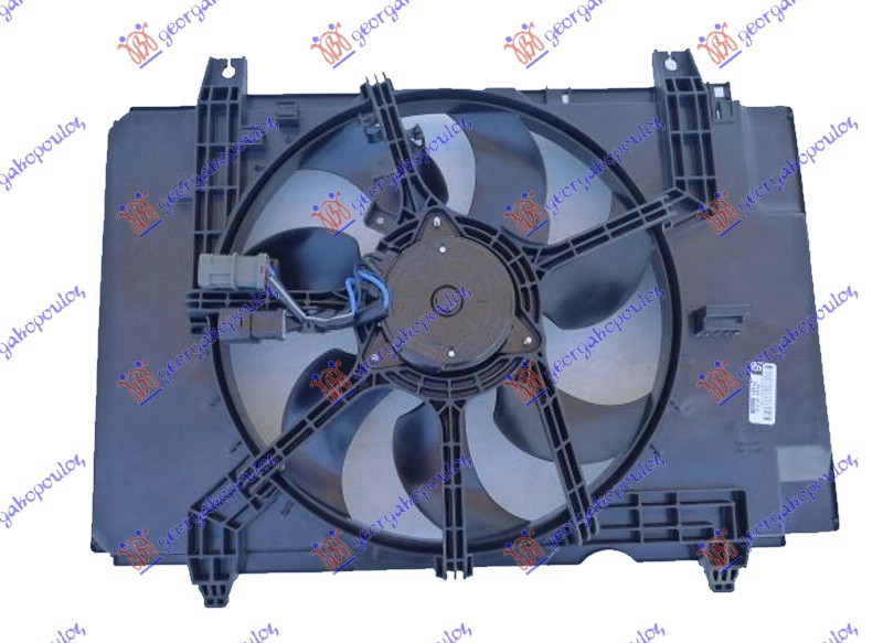 Nissan juke 10-15 VENTILATOR KOMPL. 1.6 BENZIN (JEDAN) (2P